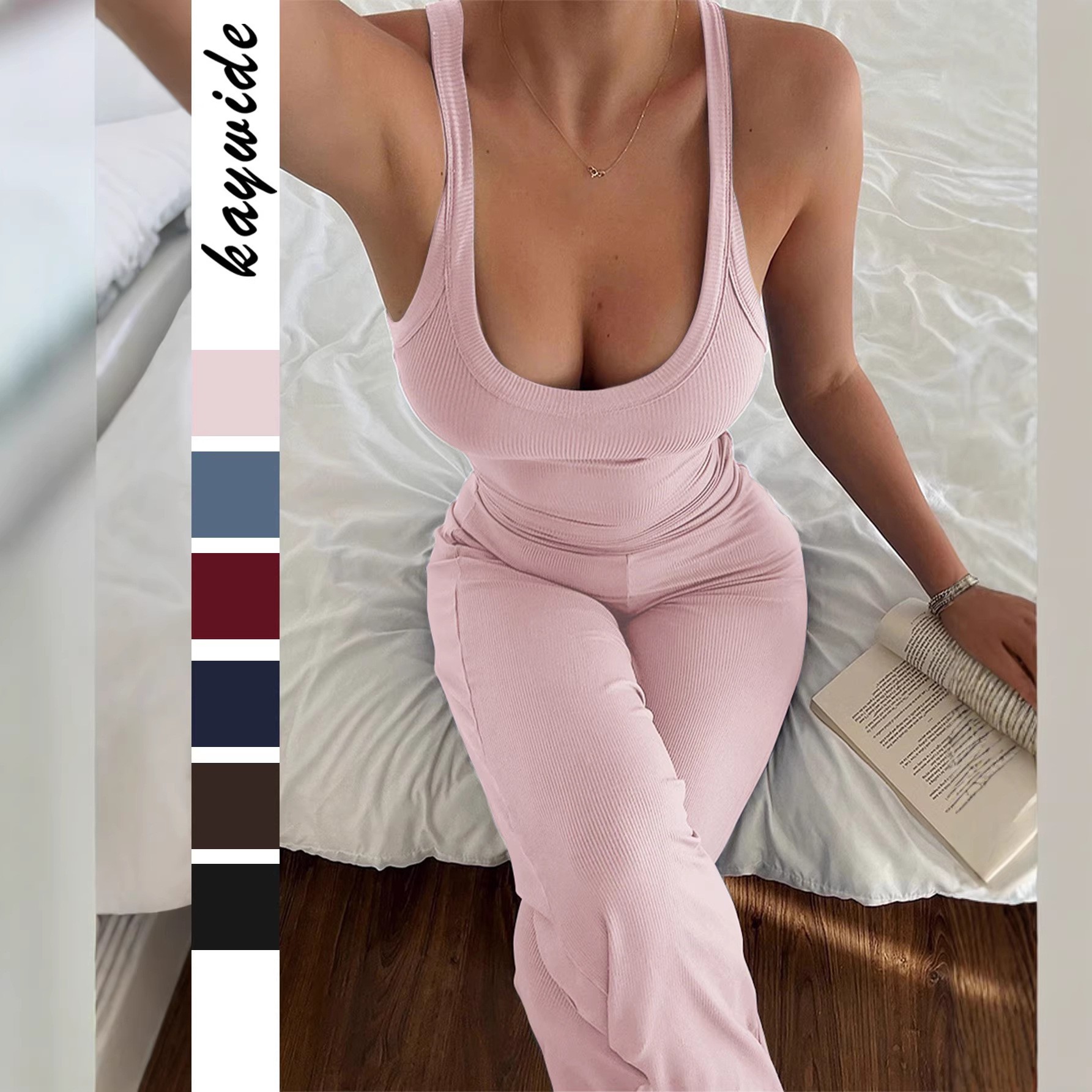 Summer Clothing - İlkbahar Yaz Kadın Giyim Sportif Kolsuz