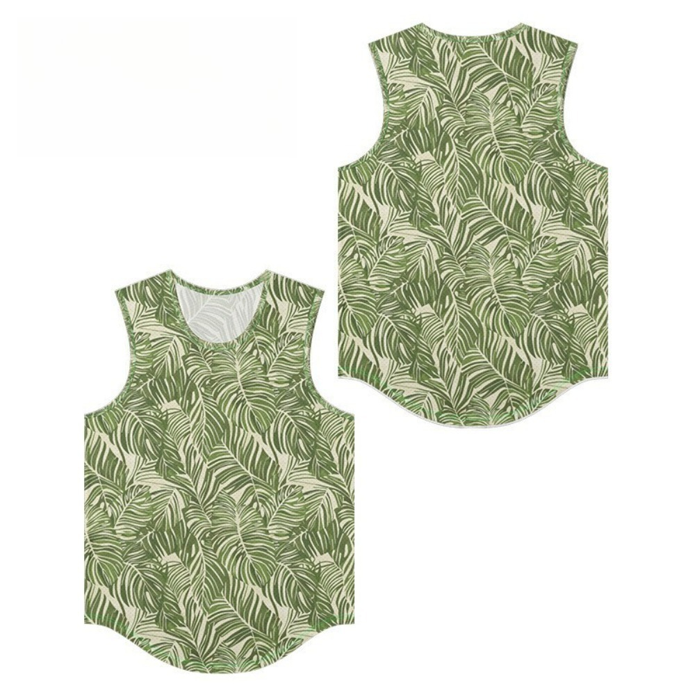 Summer Clothing Essentials Men - Erkek Yelekleri Trendy Geometrik Boho Baskılı