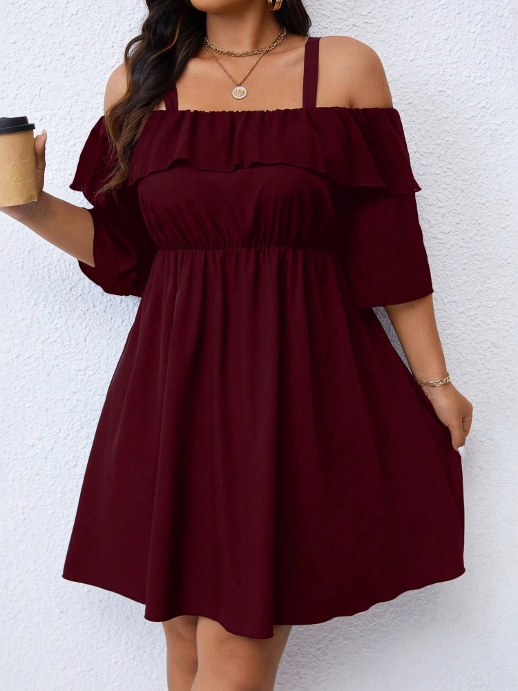 Summer Clothing Model - XL-5XL Artı Boyutu Elbise Elbiseler Kadın