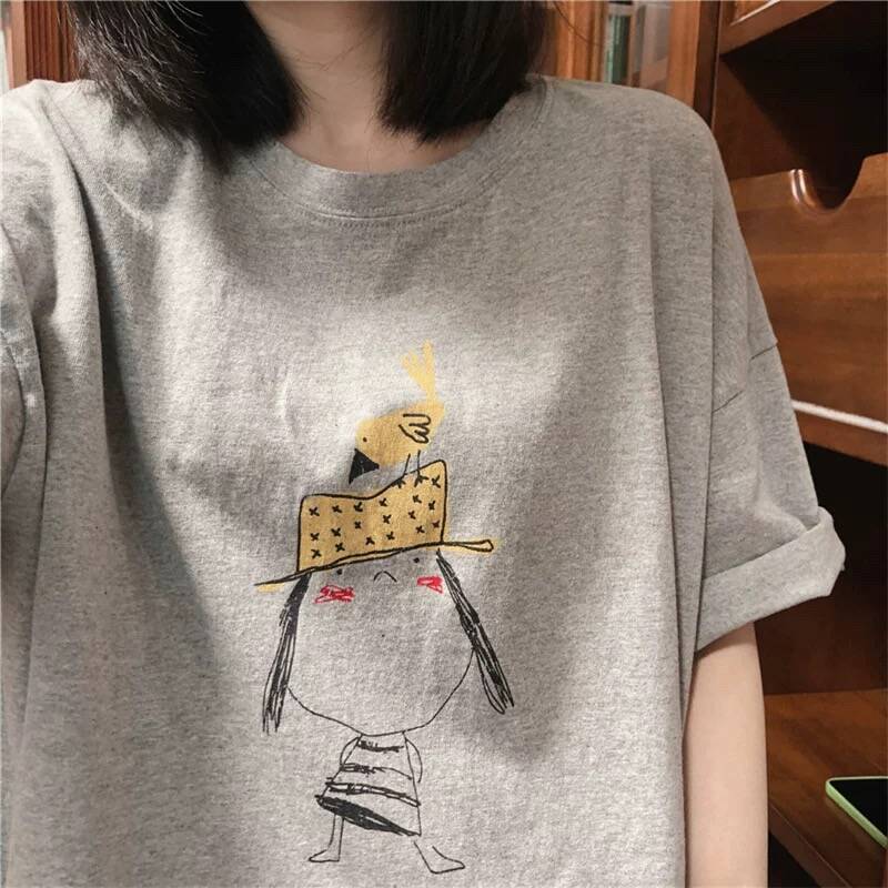 Summer Clothing Brands - Erkek Bol Kesim Kısa Kollu Tişört