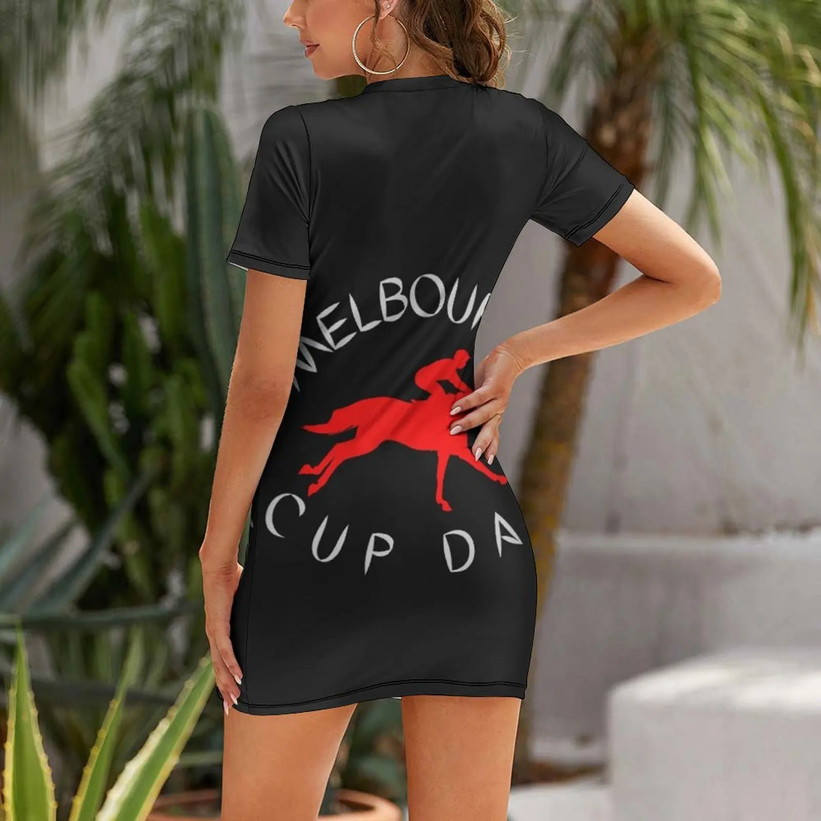 MELBOURNE CUP DAY Kısa Kollu E - Summer Clothing Melbourne incelemesi ve fiyatı