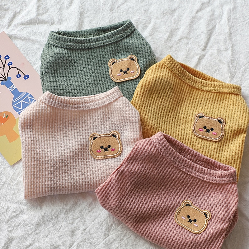1 adet yeşil ayı yelek Pet köp - Summer Green Clothing incelemesi ve fiyatı