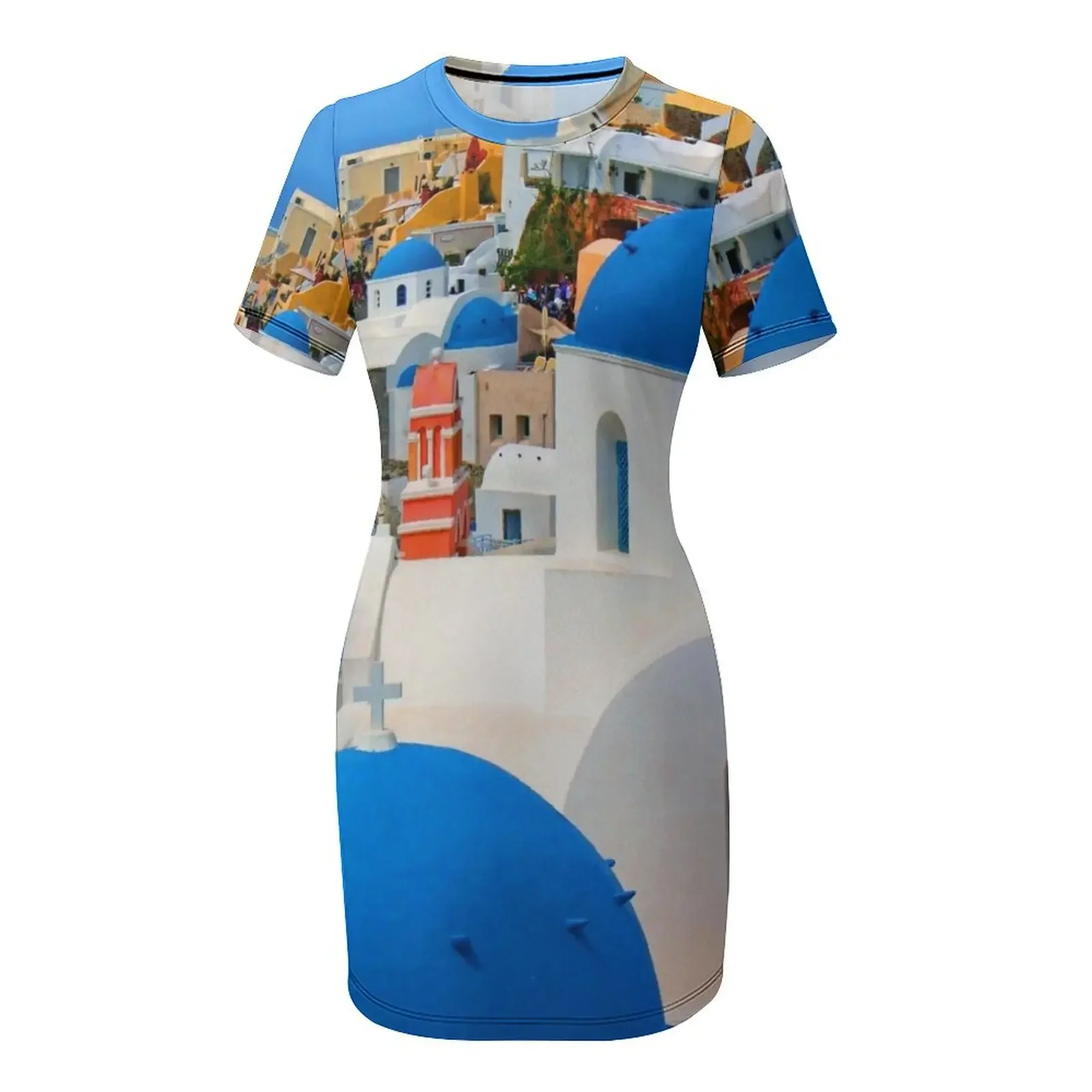 Santorini Yunanistan Renkli Kı - Summer Clothing For Greece incelemesi ve fiyatı