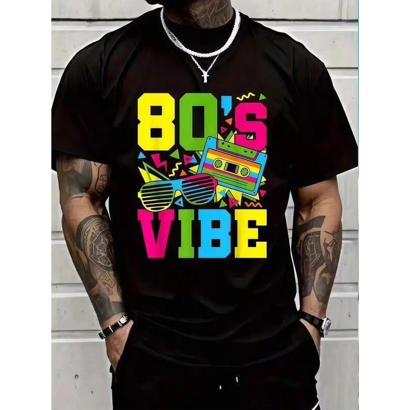 1 adet Retro 80'ler Vibe Baskı - Summer Days Clothing incelemesi ve fiyatı
