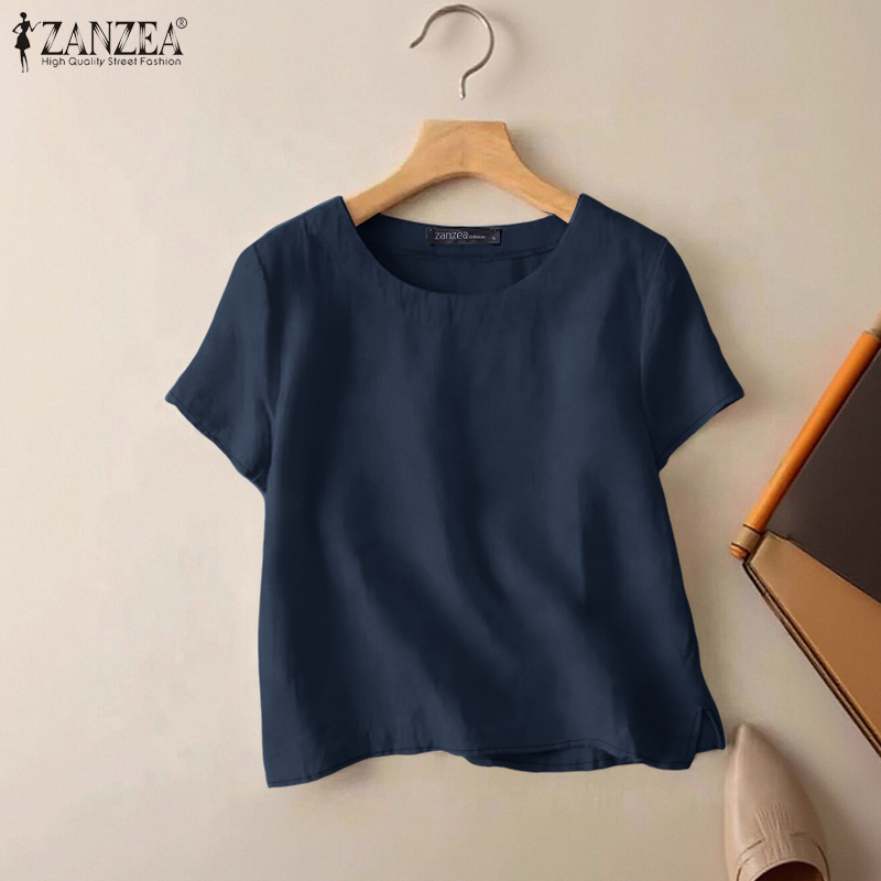 ZANZEA Yaz Rahat Pamuklu Bluzl - Summer Days Clothing incelemesi ve fiyatı