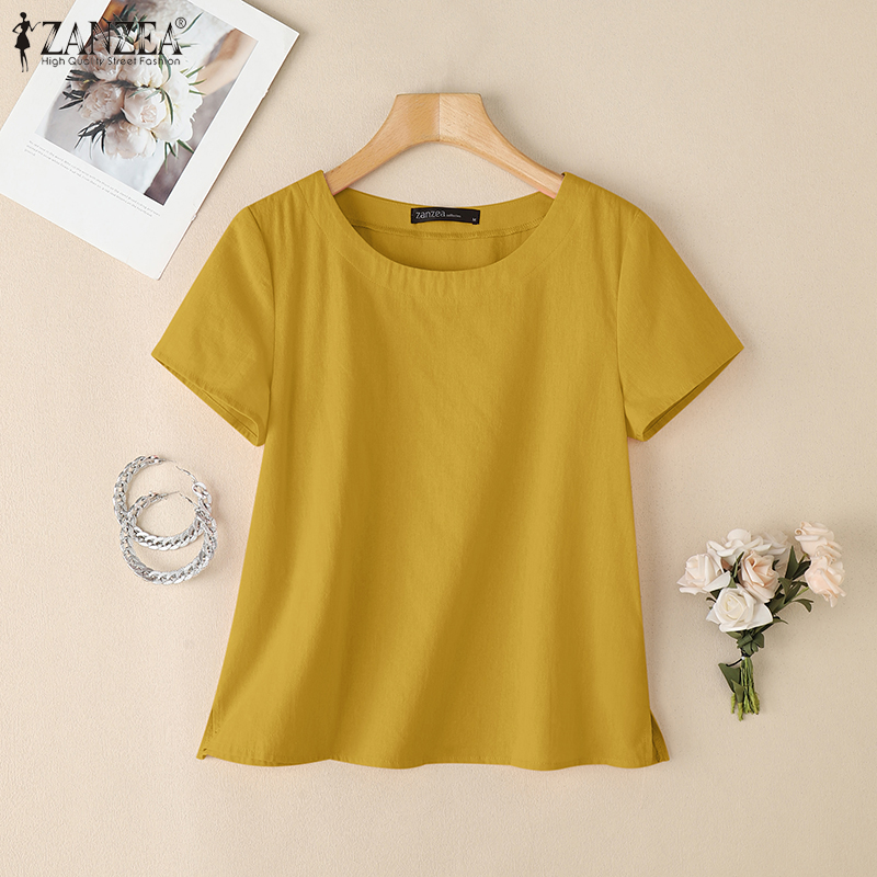 ZANZEA Yaz Rahat Pamuklu Bluzl - Summer Days Clothing incelemesi ve fiyatı