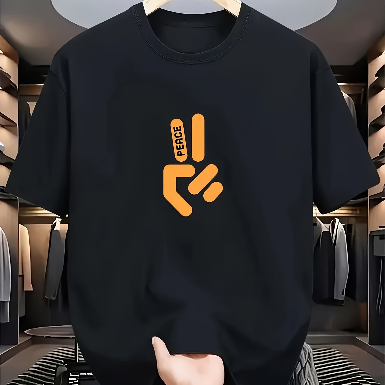 Erkekler Şık Siyah Kısa Kollu  - Summer Clothing Essentials Men incelemesi ve fiyatı