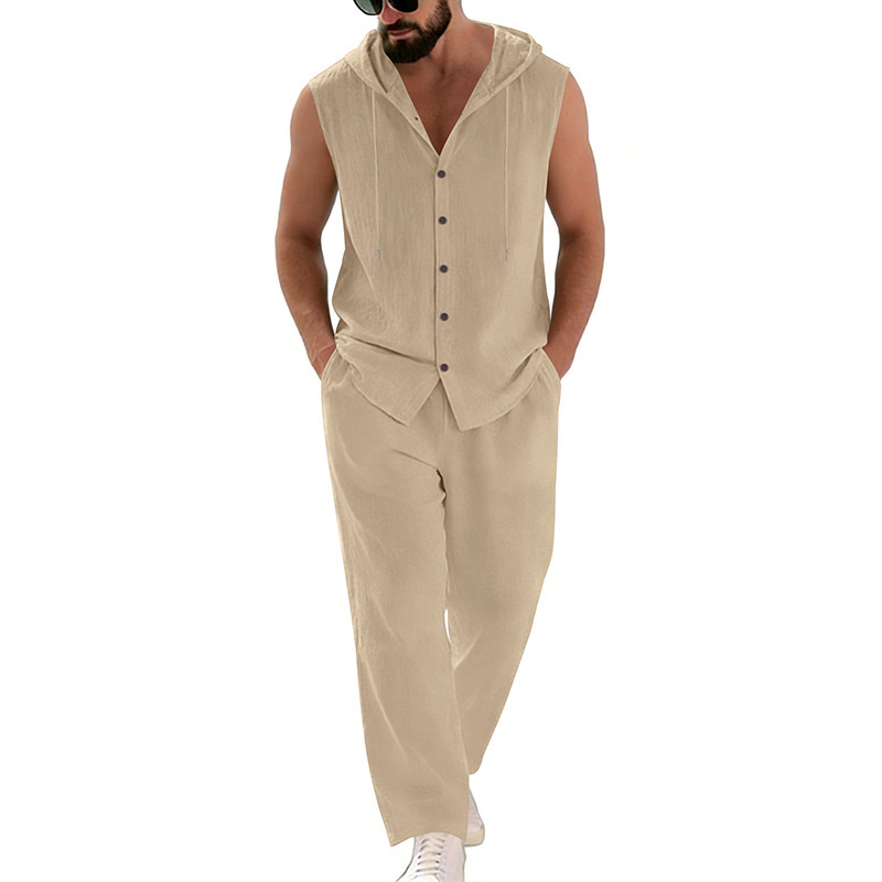 Erkek Günlük Keten Takım Elbis - Summer Clothing incelemesi ve fiyatı