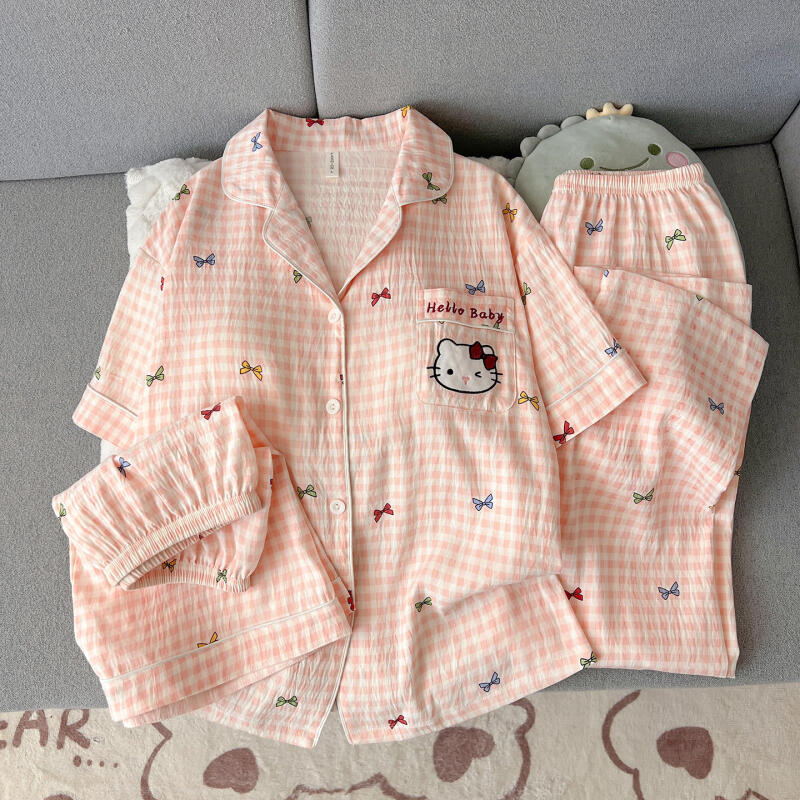 Hello Kitty Kadın Pijama Üç Pa - Summer Clothes incelemesi ve fiyatı