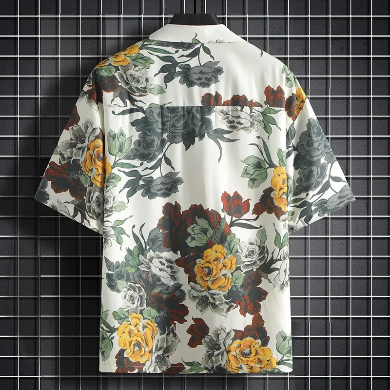 Baskılı Gömlek Erkek Kısa Koll - Summer Clothing Essentials Men incelemesi ve fiyatı