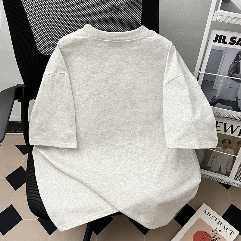 Gevşek Pamuklu Kısa Kollu Tişö - Summer Clothing Brands incelemesi ve fiyatı