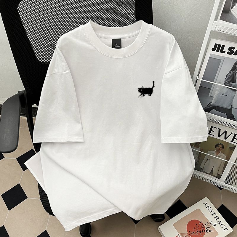 Gevşek Pamuklu Kısa Kollu Tişö - Summer Clothing Brands incelemesi ve fiyatı