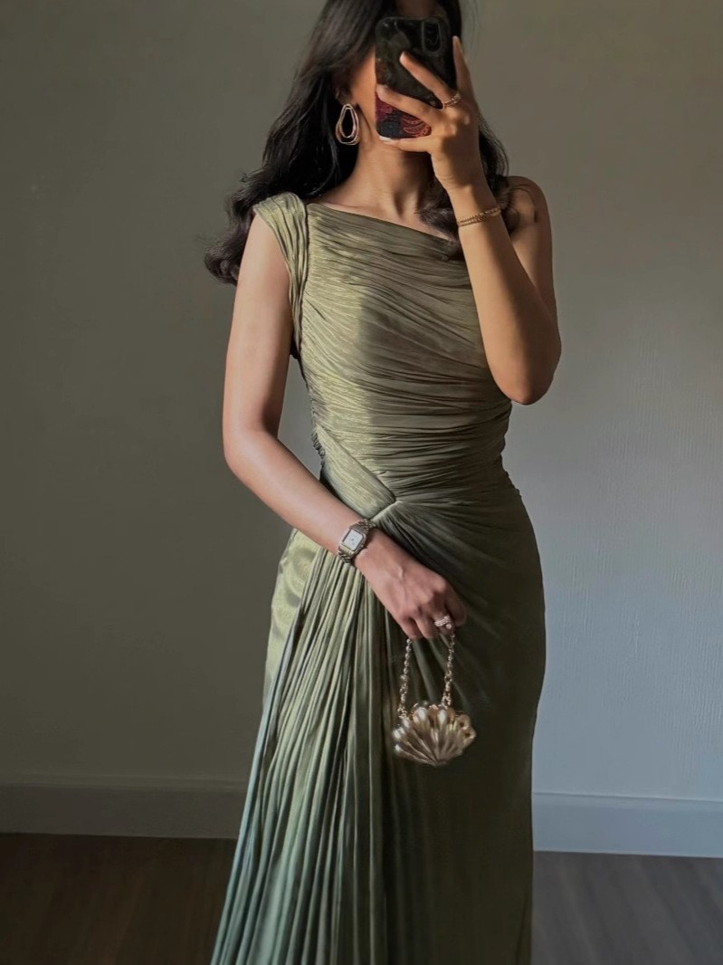 Lüks Parti Elbisesi Maxi Abiye - Summer Green Clothing incelemesi ve fiyatı