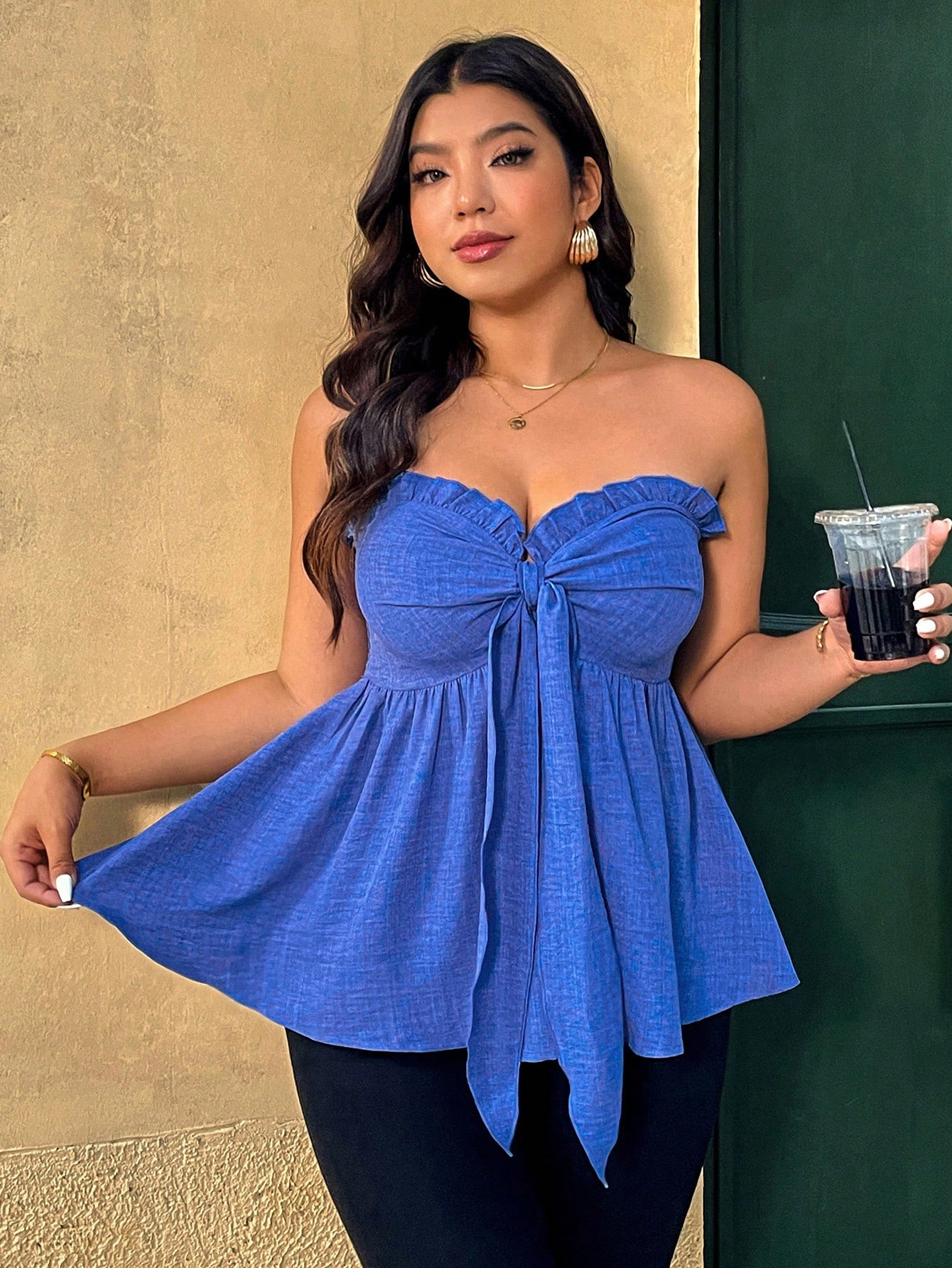 Büyük Beden Kadınlar İçin Stra - Summer Clothing For Plus Size Women incelemesi ve fiyatı